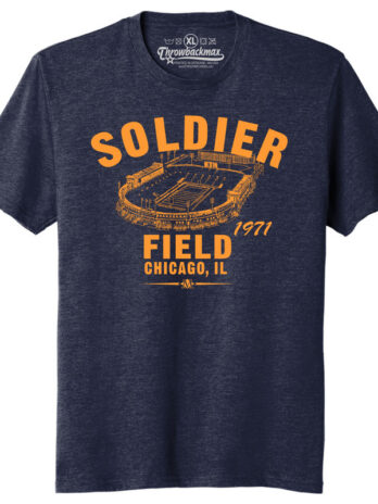 Soldier Field 1971 Classic Cut Football Tee